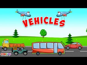 Learn Vehicles - learning transport vehicles for kids