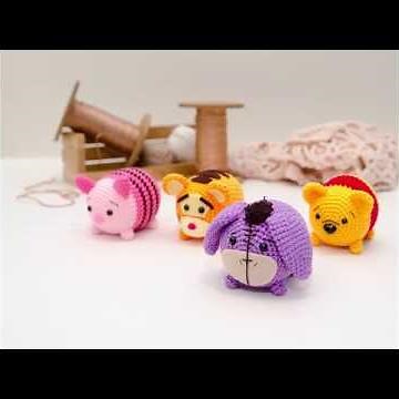 Making of Handcraft tsum tsum ,Video HandKnit Tutorial !