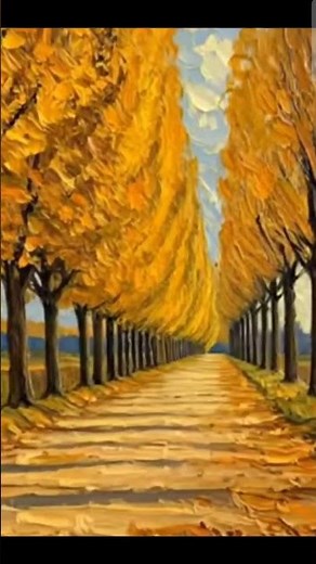 Visual poem Van Gogh