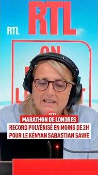 London Marathon: record broken in less than 2 hours.
