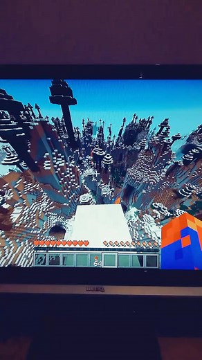 Exploring Amplified Worlds in Minecraft