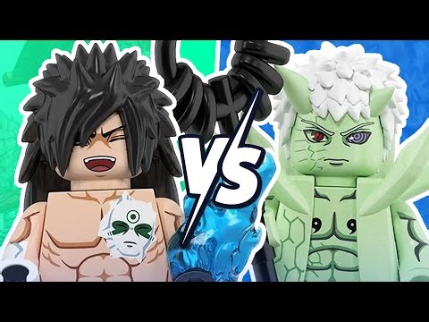 LEGO Obito Ten-Tails vs Madara | Epic Naruto Custom Minifigures
