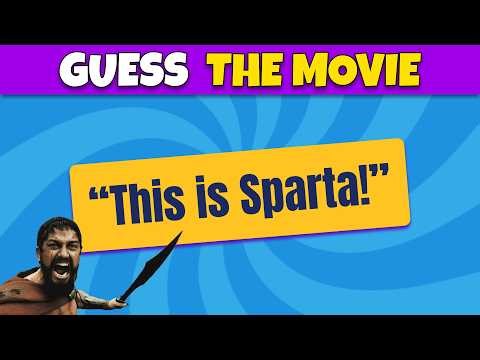 Guess the Movie by the Famous Line! Film Quiz Challenge