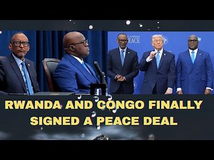 Did Trump just successfully end the conflict between Congo and Rwanda?
