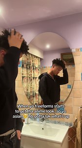 Freeform Dreadlocks with an Anime Aesthetic
