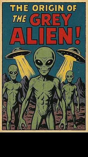 The prototype of the "Grey alien" can be traced back to 1950s science fiction films and