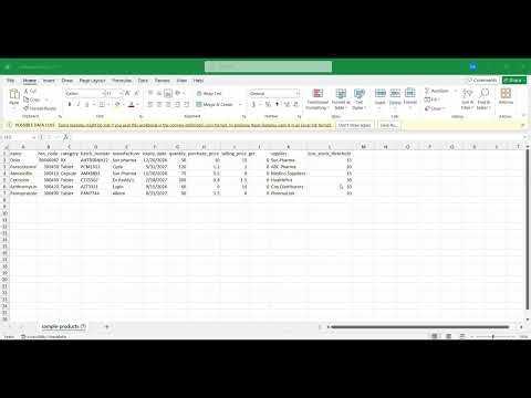 Bulk Product Import for Pharmacy Software in India | Medstocksy Tutorial