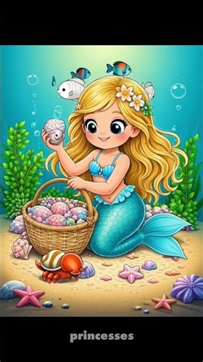 Mermaid Coloring Pages