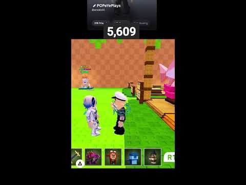 PLAYING THIS NEW ROBLOX GAME LIVE #shortslive