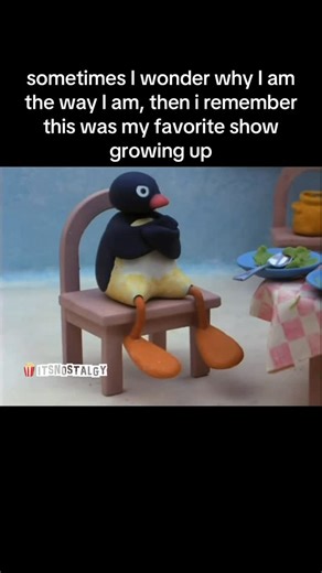 Matilda on Instagram: "🧡Follow us -keep up🧡We post everyday 🎬 Pingu 📅 1986 (first aired) Pingu is a children’s stop-motion cartoon about a little penguin named Pingu who lives in a snowy Antarctic village with his family and friends. The show follows his everyday life, including school, playing, and getting into funny trouble. The characters don’t speak real words — they use a made-up language called “Penguinese,” which makes the show easy to understand through actions, sounds, and expressio