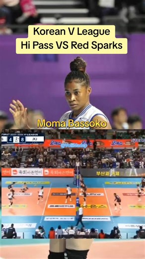 Moma Bassoko #koreanvolleyball #hipassexpressway #redsparks #koreanvleague #momabassoko