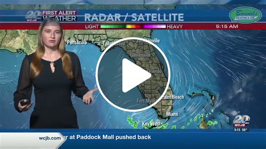 WCJB First Alert Weather Forecast | 5 a.m. Tuesday - NewsBreak