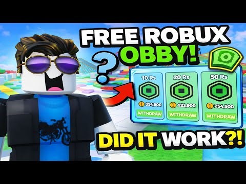 I Found a “FREE ROBUX” Obby… Did It Actually Work?! 😳 | Roblox (Part 1)