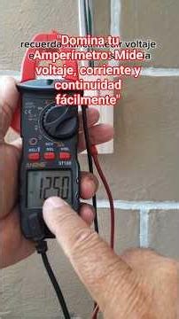 Master Your Clamp Meter: Easily measure voltage, current, and continuity #residentialelectricity