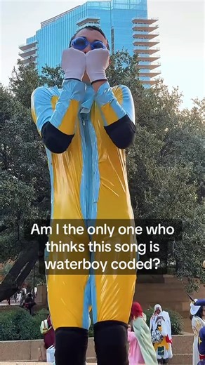 Tristan Lampier on Instagram: "SpongeBob could pull him out of his shell. Trust. #dispatch #dispatchgame #waterboydispatch #dispatchcosplay"