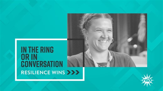 MMA fighter Kat Paprocki knows what it’s like to bring intensity to every moment—whether it’s in the octagon or just talking about her stutter. She shares a wild moment from a face-off before a fight. Her opponent’s reaction was killer. But for Kat, stuttering while talking smack is even cooler than “normal” stuttering. Her message goes beyond the cage. Kat sees a deep connection between fighting and being part of the stuttering community: both require resilience and strength. “Every time we tal