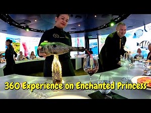 The Most Incredible Dining Experience on Enchanted Princess!