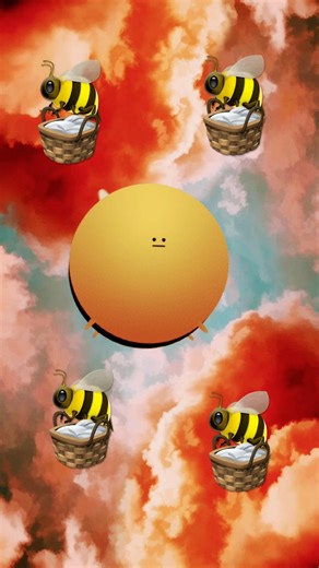 I’m a bumble bee with my bees! 😁