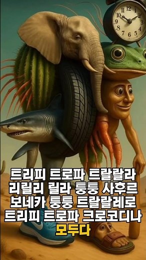 가장 강할것같은 이탈리안 브레인롯 캐릭터는?(100만뷰)