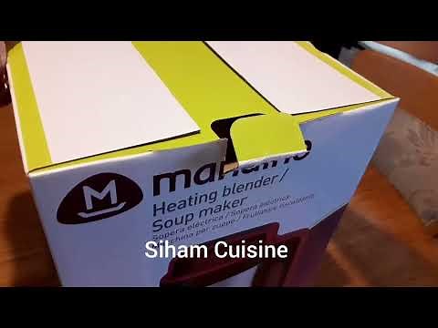 Unboxing /Déballage Blender chauffant mandine 1L