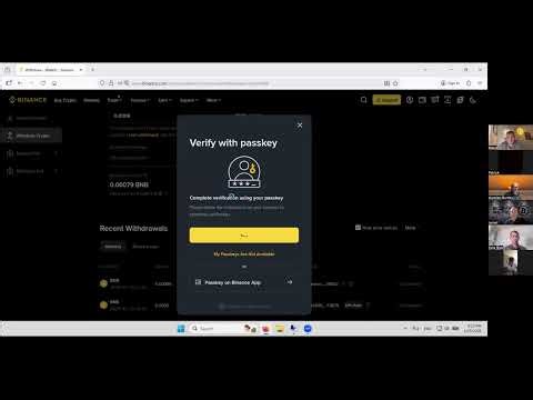 Proof of Polar Tensor's Binance Account