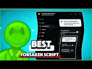 Forsaken Script - AI Farm, Auto AI Killer, Inf Stamina, Inf Speed, Auto Generator And More!