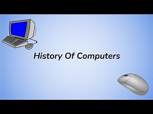 History Of Computers | School Presentation | Read along