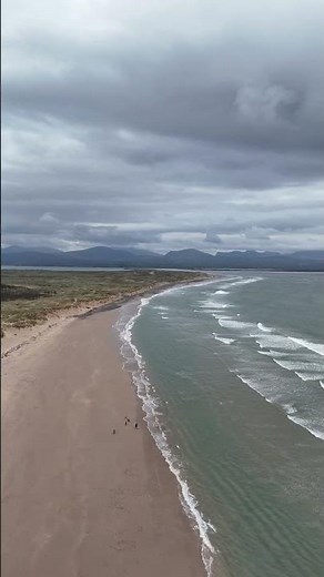 Drone Views Over Newborough Beach, Anglesey, North Wales #ShortsFeed #Anglesey #NorthWales #Travel