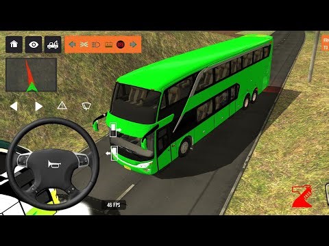 Part- 403 NEW Coach bus simulator ||🥰 Indonesia bus #game #simulator #lkgamer #gameplay