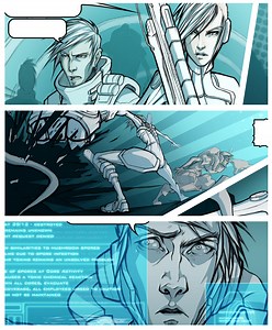 In-game comic! feature