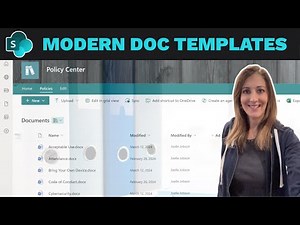 Master Modern SharePoint Document Templates with Microsoft Syntex