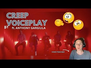 Voice Teacher Reacts to Creep by VoicePlay