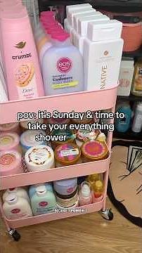Sunday everything shower routine🚿 #everythingshower #bodycareroutine #showerroutine #hygienetips