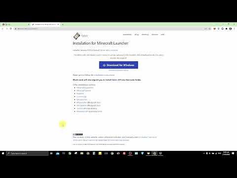 How to Install Fabric Loader for Minecraft and create new 1.18.1 fabricloader profile on SKlauncher