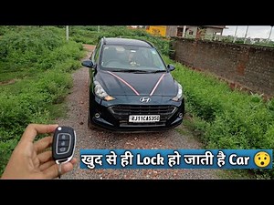 Hyundai Smart Key All Features Explain in Hindi || Auto Lock Feature🔥