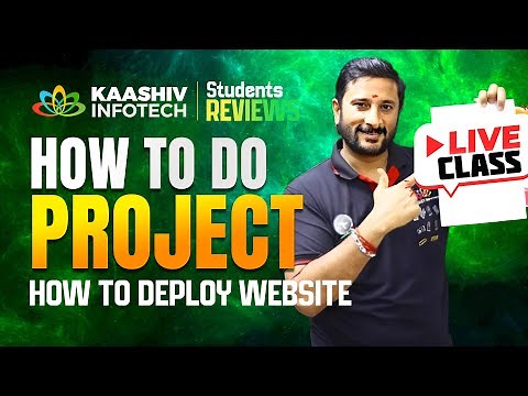 🔴 LIVE: How to Do Project Development & Deploy Websites🔥Kaashiv infotech Fake & Reviews