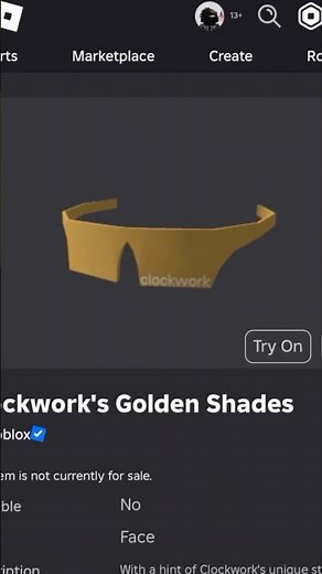 ( New Free Item ) How To Get Clockwork's Golden Shades ROBLOX ( 2024 ) DeanOfficial YT