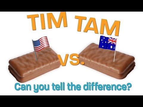 Tim Tams: USA v. Australia! Do they taste the same?