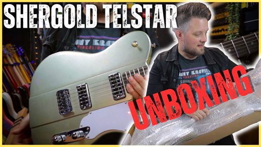 Unboxing My New Shergold Guitars Telstar