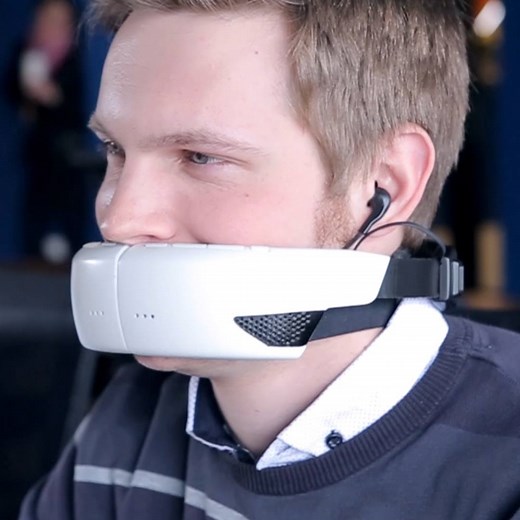 9.7M views · 17K reactions | This muzzle keeps phone conversations private. | Inventions Insider | Facebook