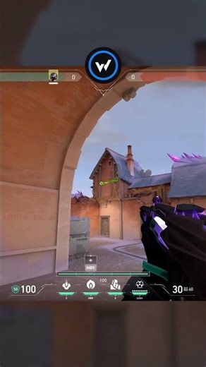 B Main One-way Smoke with Viper as Defender on Corrode #valorant #valorantclips #valoranthighlights