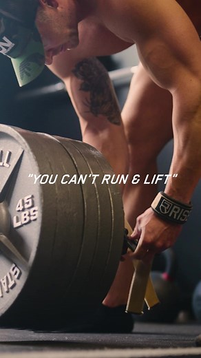 You can’t run and lift, you will lose to much muscle. Break the stereotype! #train #nickbare | Nick Bare