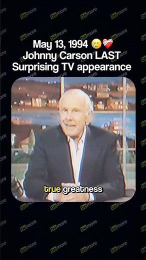 32 Years Later and Johnny Carson's Final Night Still Hits Different #HollywoodLegends #Iconic