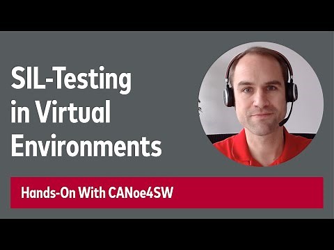 Software-in-the-Loop Testing in Virtual Environments with CANoe4SW