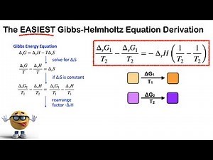 Gibbs Helmholtz Equation - the EASIEST and FASTEST Derivation you’ll ever see (Integrated Form) ⚡