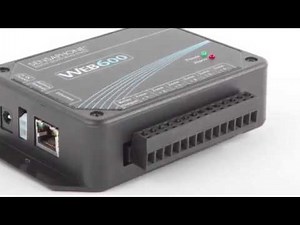 Sensaphone WEB600 web logger and Alarms