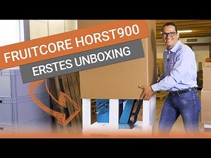 Fruitcore HORST 900 Unboxing - Neues innovatives Robotersystem aus Deutschland!