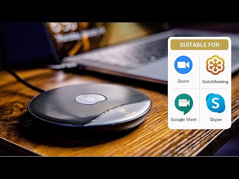 Ultra Simple USB Conference Microphone Tonor TM20 for Online Meeting, Zoom Call Unboxing and Review