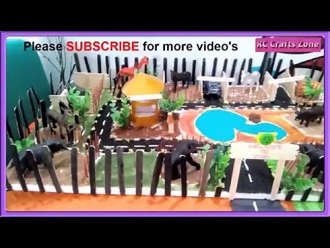 A mini zoo project for children