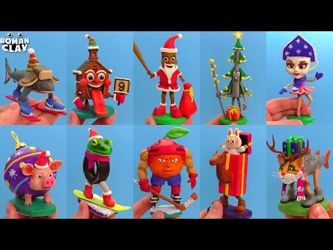 Making Christmas Brainrot Memes with Clay | Complete Compilation